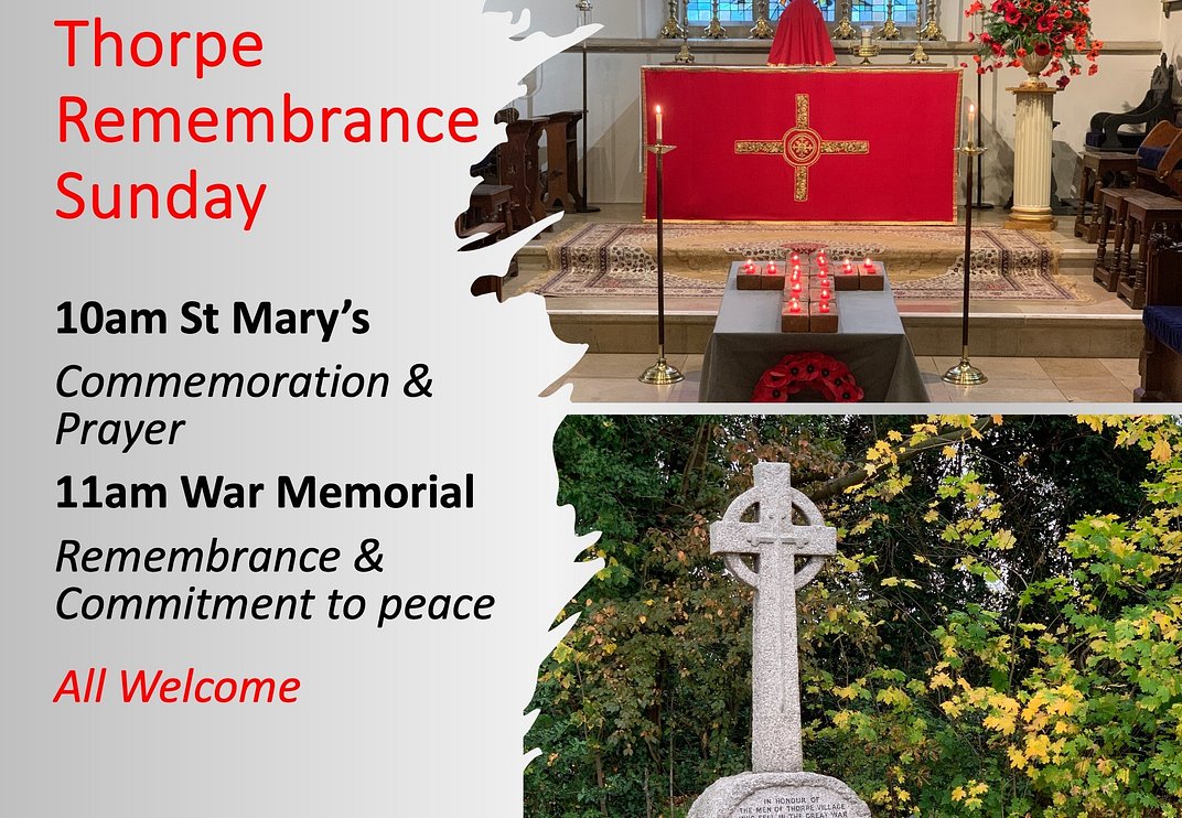 Remembrance Sunday poster 2025