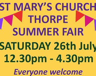Summer Fair Poster header